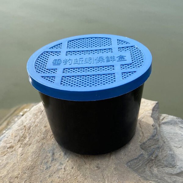 Breathable Live Worm Box Earthworm Bait Cup