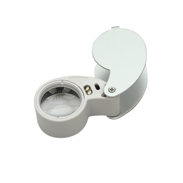 40X Aluminum Alloy LED Lighted Gecko Sexing Loupe