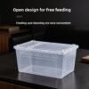 Vertical Ventilated Holes Reptile Enclosure Breeding Box