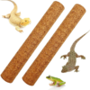 Eco-Friendly Durable Cork Perching Bar Reptiles Crawling Toy